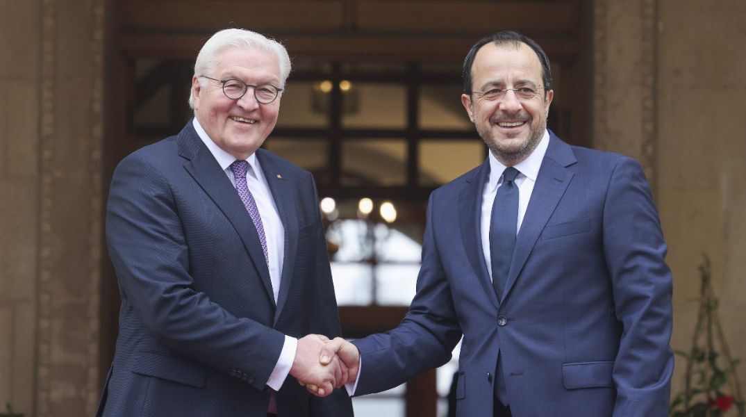 Γερμανία: Ο ομοσπονδιακός πρόεδρος Φρανκ-Βάλτερ Σταϊνμάιερ στην ιστορική πρώτη επίσημη επίσκεψη γερμανού προέδρου στην Κύπρο.