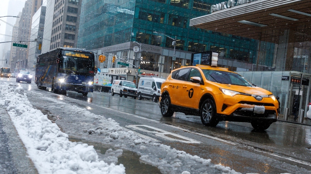 ΗΠΑ: Χειμερινή καταιγίδα σε Νέα Υόρκη και Βοστόνη