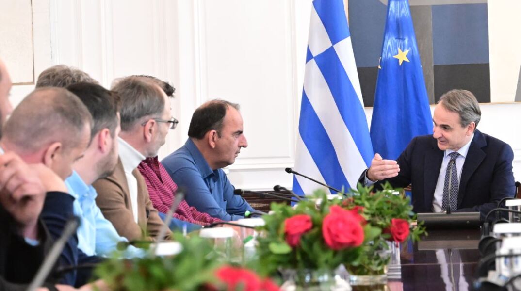 Κυριάκος Μητσοτάκης: Η εισαγωγική τοποθέτηση του πρωθυπουργού στη συνάντηση με τους αγρότες