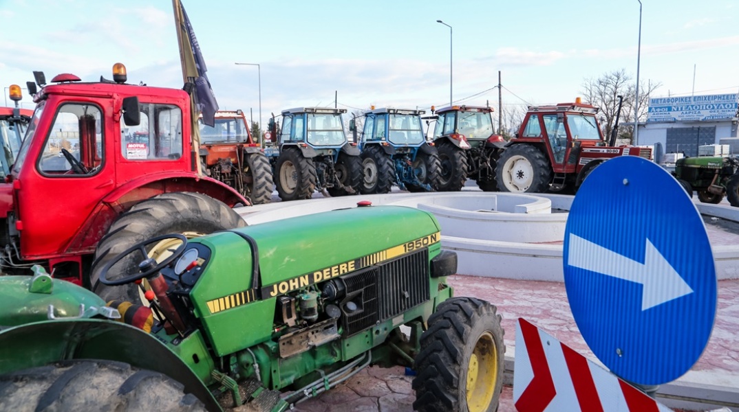 Τρακτέρ των αγροτών σε κινητοποιήσεις