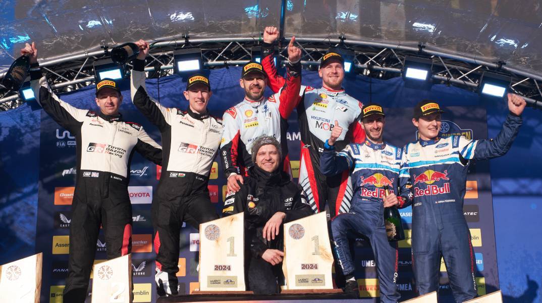 Ο Esapekka Lappi κερδίζει το Ράλι Σουηδίας