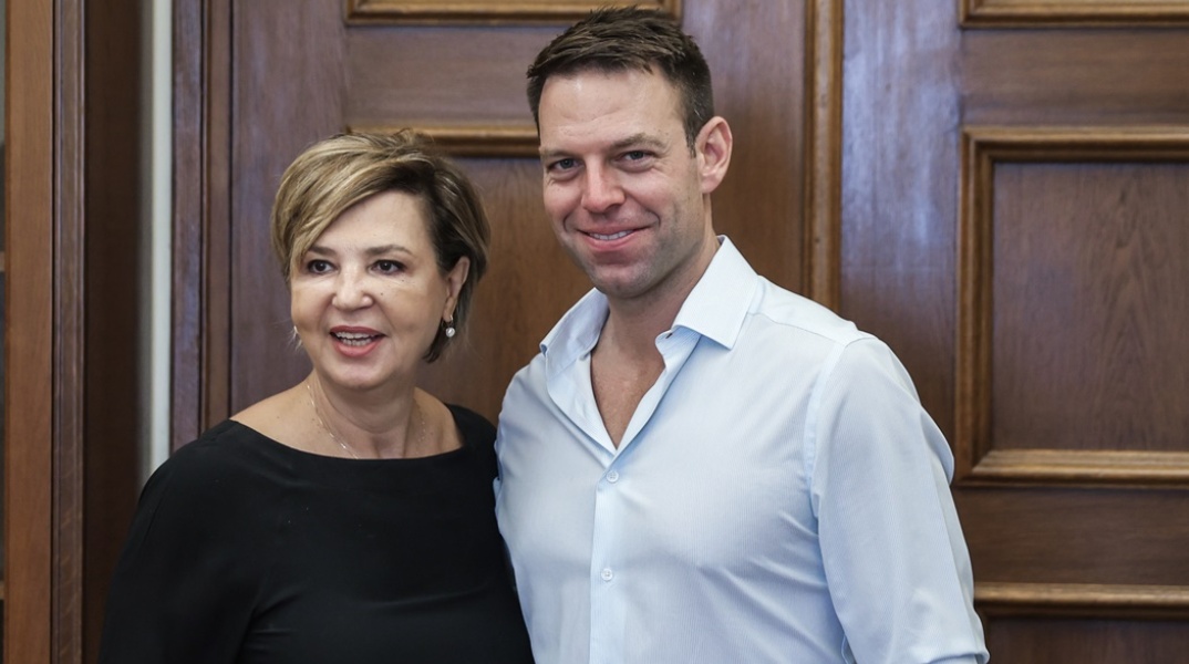 Στέφανος Κασσελάκης και Όλγα Γεροβασίλη