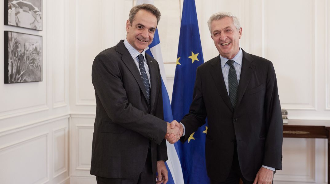 Συνάντηση του Κυριάκου Μητσοτάκη με τον Ύπατο Αρμοστή του ΟΗΕ για τους πρόσφυγες - Την Τρίτη με την πρόεδρο του Ευρωκοινοβουλίου.