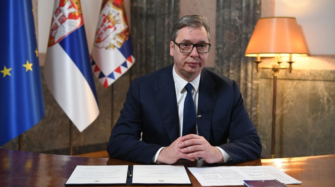 Σερβία: Δεν θα επιβάλουμε κυρώσεις στη Ρωσία, δήλωσε στο πρακτορείο ειδήσεων TASS ο πρόεδρος Αλεξάνταρ Βούτσιτς.