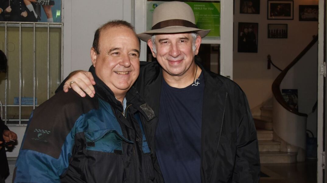 O Παύλος Χαϊκάλης και ο Πέτρος Φιλιππίδης