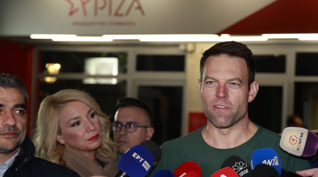 Ο πρόεδρος του ΣΥΡΙΖΑ, Στέφανος Κασσελάκης