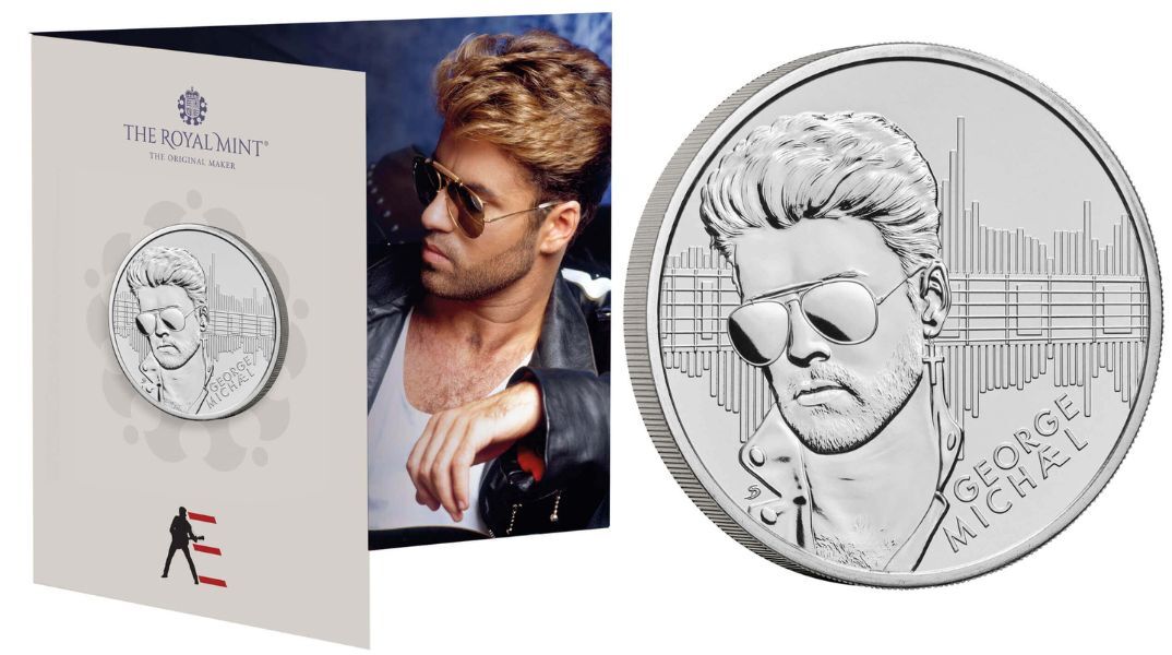 Βρετανία: Συλλεκτικό νόμισμα προς τιμήν του Τζορτζ Μάικλ από το Βασιλικό Νομισματοκοπείο - Εμπνευσμένο από το άλμπουμ «Faith».
