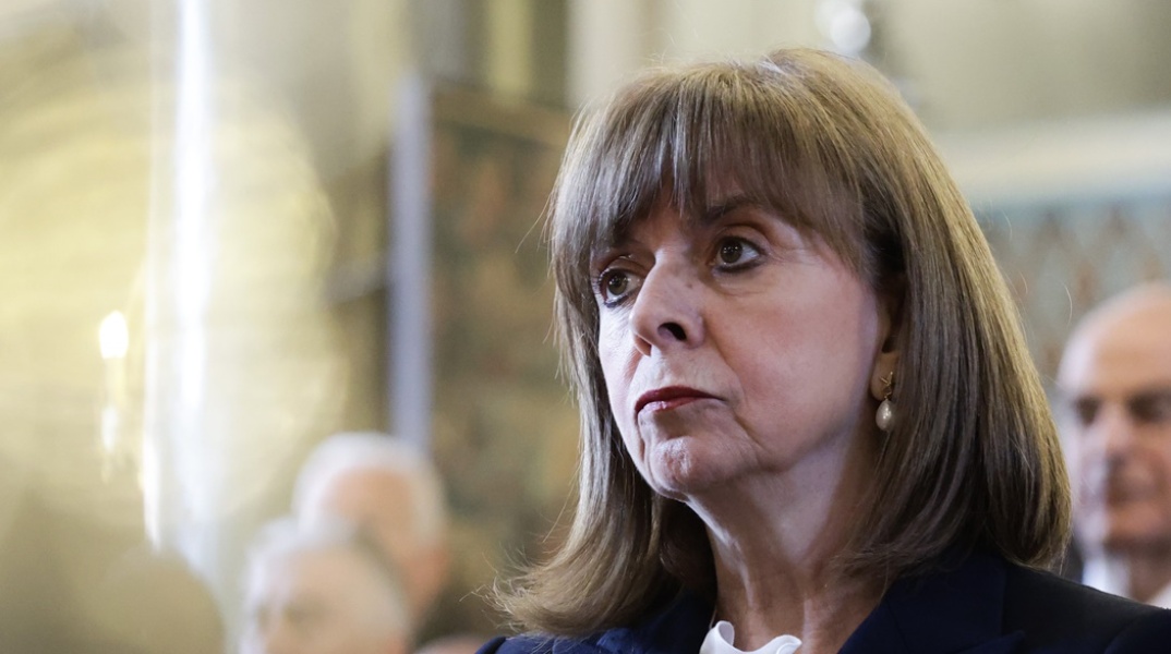 Η Πρόεδρος της Δημοκρατίας, Κατερίνα Σακελλαροπούλου