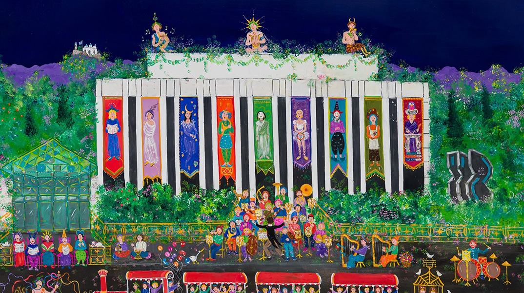 Σοφία Καλογεροπούλου: Η καινούργια έκθεση ζωγραφικής της στο Μέγαρο Μουσικής