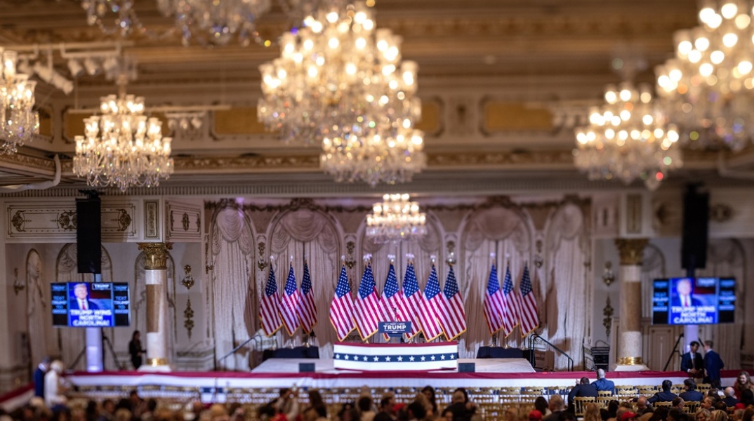 Στιγμιότυπο από ομιλία για την Σούπερ Τρίτη