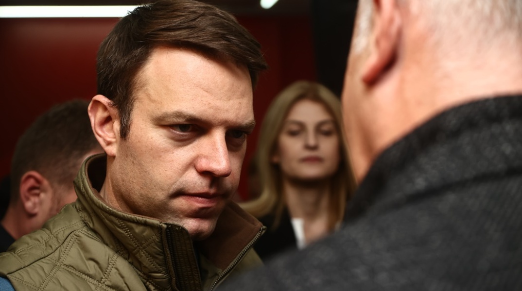 Ο πρόεδρος του ΣΥΡΙΖΑ, Στέφανος Κασσελάκης