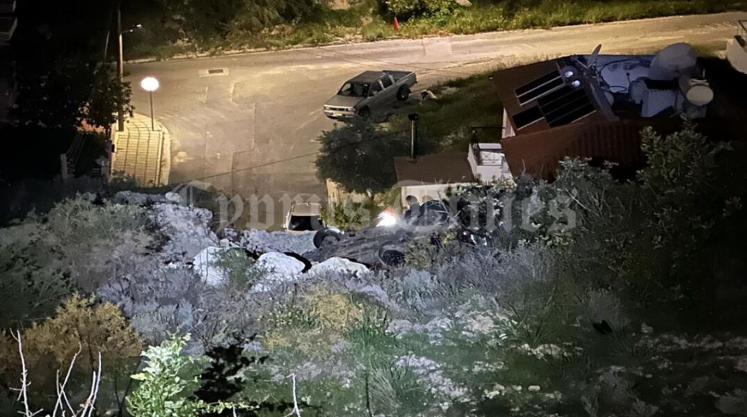 «Βουτιά» θανάτου για 20χρονο στην Κύπρο - Έπεσε με το αυτοκίνητό του σε γκρεμό 50 μέτρων