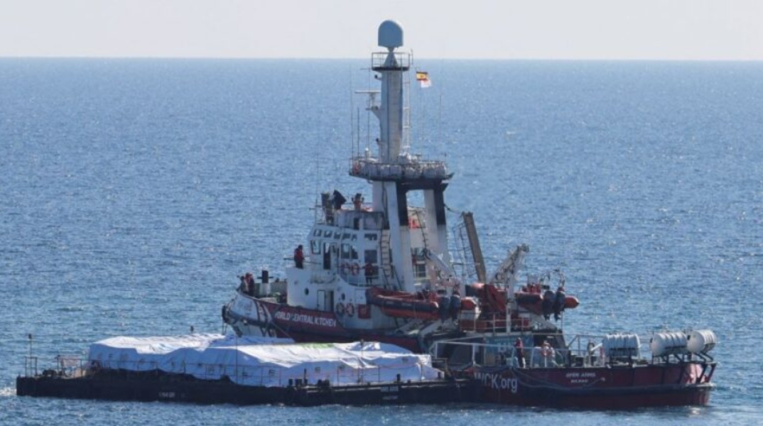 Ξεκίνησε από την Κύπρο το πρώτο πλοίο με ανθρωπιστική βοήθεια για τη Γάζα