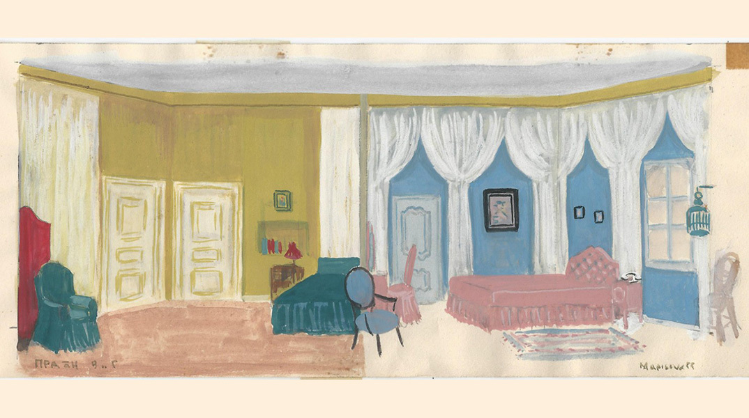 Μαριλένα Αραβαντινού: η πρώτη γυναίκα σκηνογράφος σε μια αναδρομική έκθεση στην Εθνική Βιβλιοθήκη