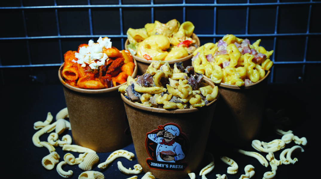 Jimmy's Pasta: Χειροποίητα ζυμαρικά  με μανιάτικο ταμπεραμέντο