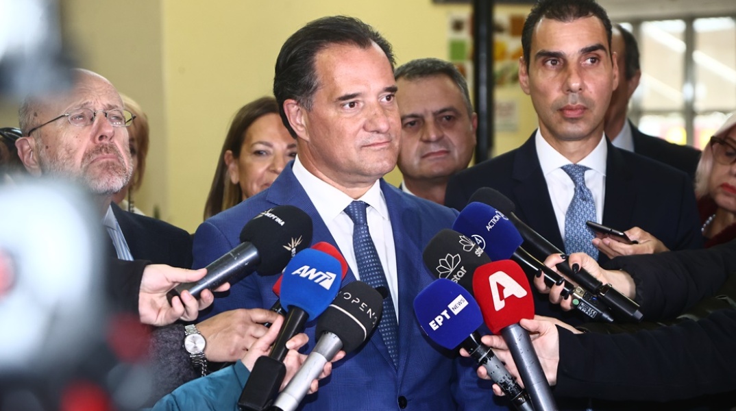 Ο υπουργός Υγείας, Άδωνις Γεωργιάδης