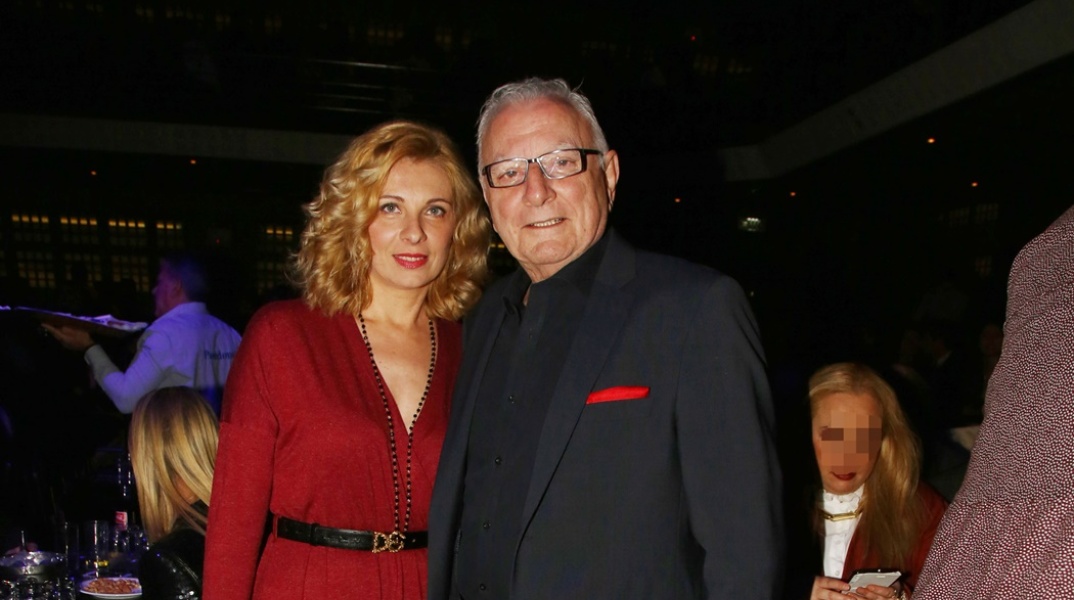 Ο Κώστας Χαρδαβέλλας με τη σύζυγό του, Μαρία Παναγοπούλου