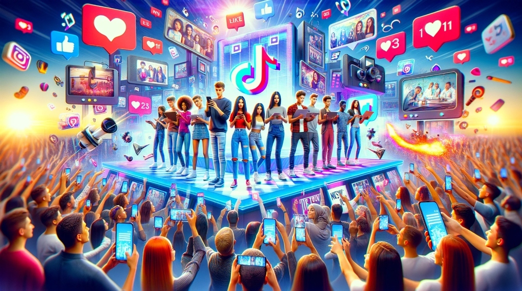 Δημιουργοί περιεχομένου παρουσιάζουν «ειδήσεις» στο TikTok και το κοινό ζητάει περισσότερο