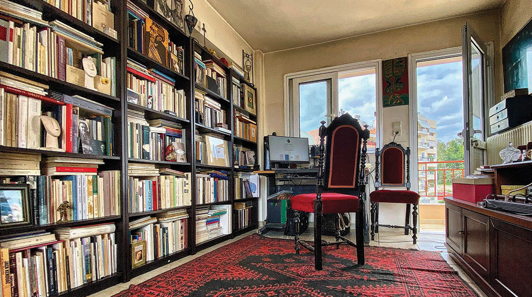 Τα δωμάτια των συγγραφέων: Γιάννης Αντιόχου