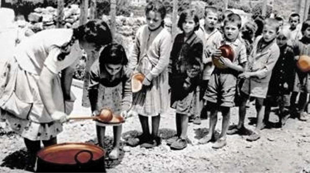 Κατσαρόλες με βιβλία: Πόλεμος και πείνα