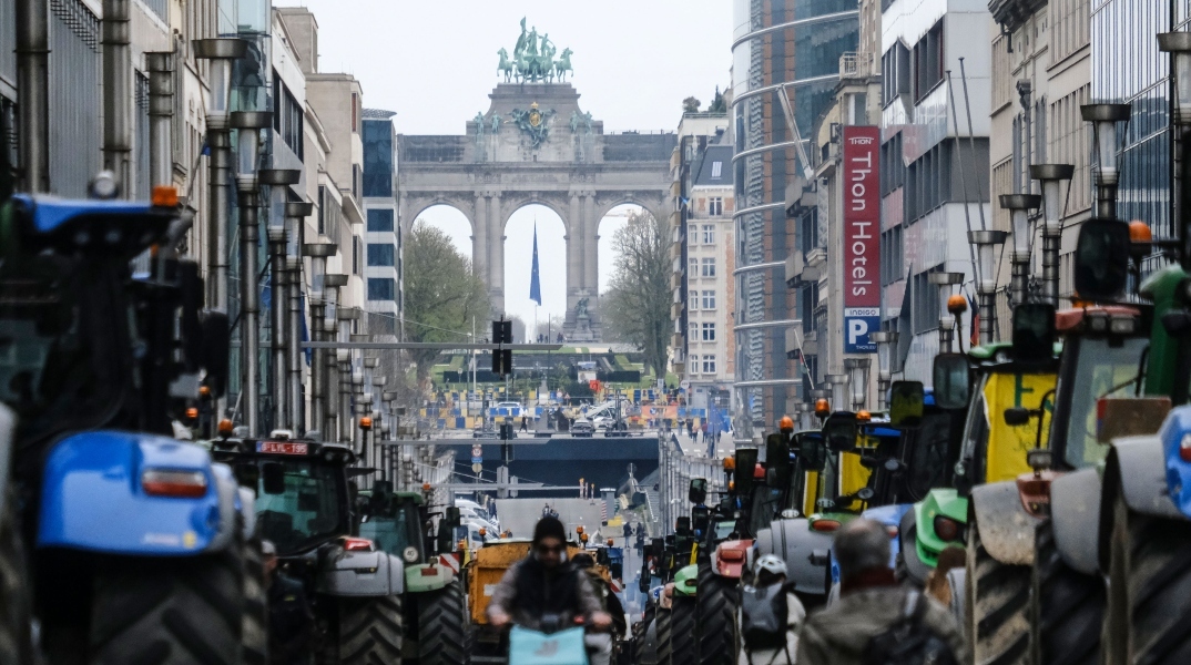 Τρακτέρ στις Βρυξέλλες