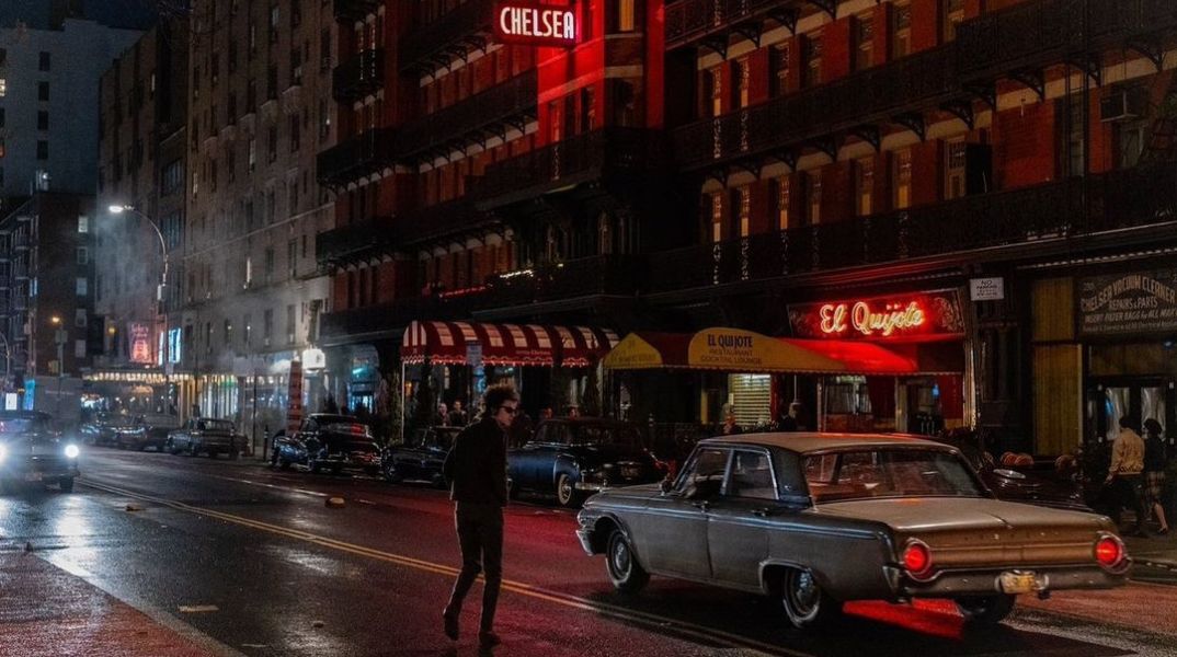 Τιμοτέ Σαλαμέ: Νέες φωτογραφίες του ηθοποιού ως Μπομπ Ντίλαν για την ταινία «A Complete Unknown» - Ο σκηνοθέτης Τζέιμς Μάνγκολντ δημοσιοποίησε τα στιγμιότυπα.