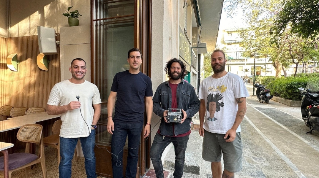  Γιώργος Βρεττός, Μιχάλης Λαδάς, Αντώνης Γερμακόπουλος, Ηλίας Λαμπρόπουλος 