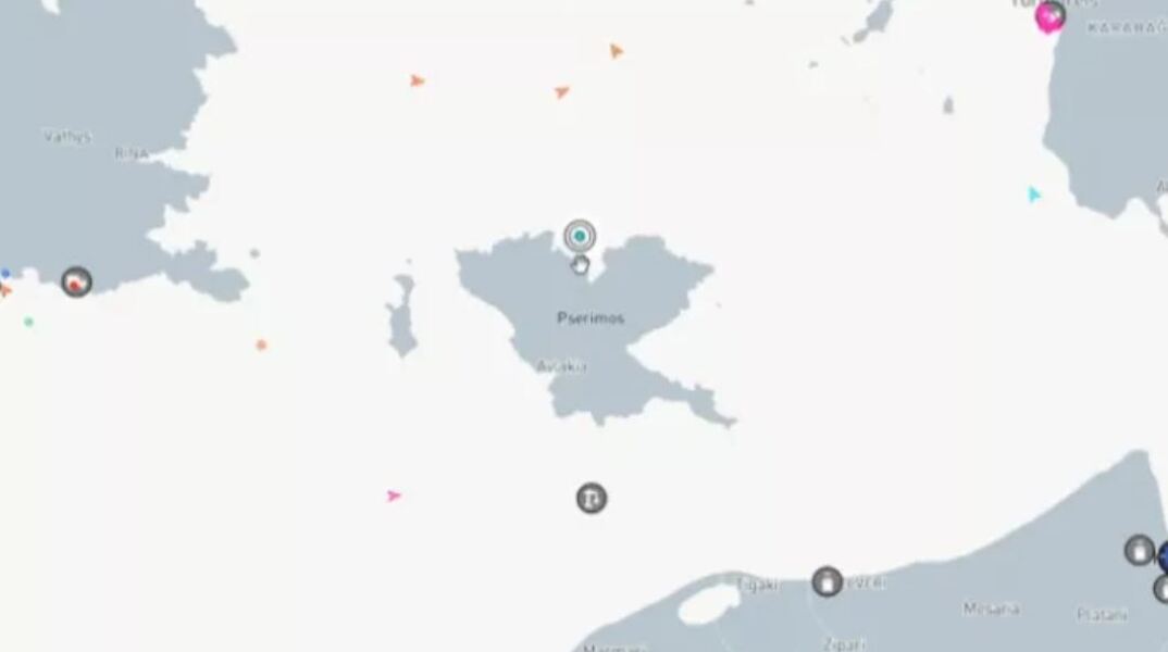 Προσάραξη εμπορικού πλοίου στην Ψέριμο