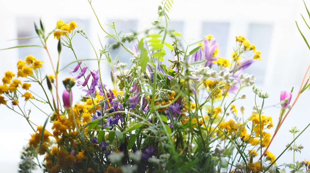 Μπουκέτο με λουλούδια