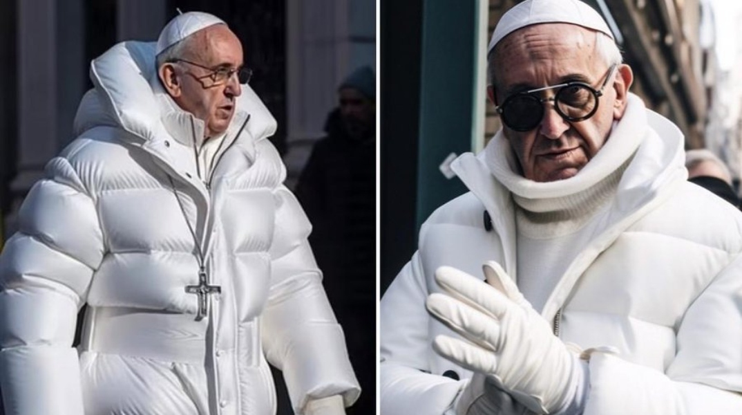 Οι φωτογραφίες του Πάπα Φραγκίσκου με εντελώς διαφορετικό ντύσιμο ήταν αποτέλεσμα της τεχνητής νοημοσύνης