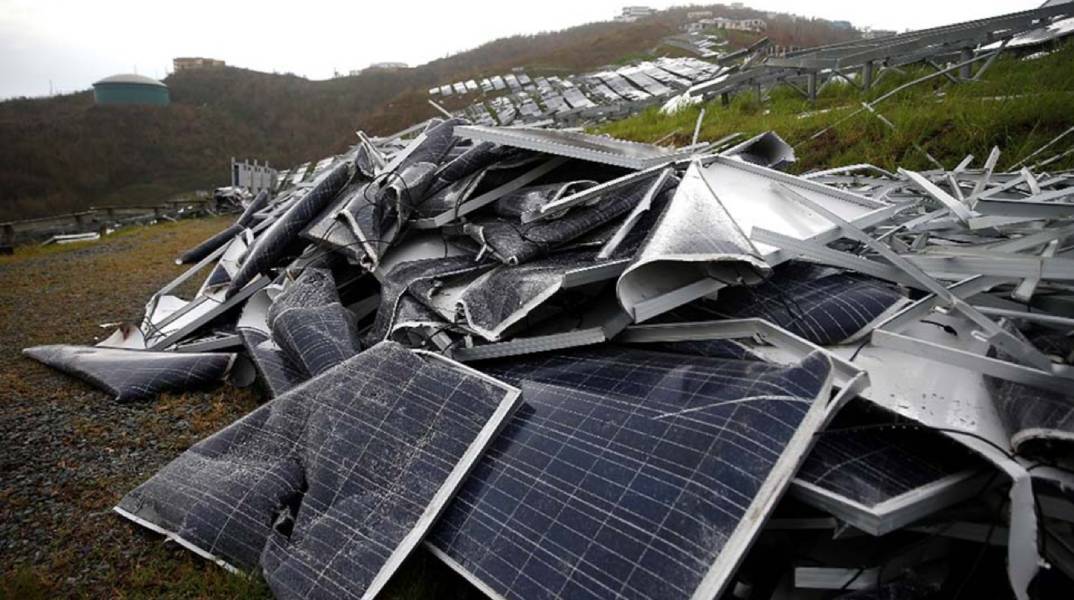 Στους κατασκευαστές το κόστος διάθεσης των αποβλήτων από φωτοβολταϊκά