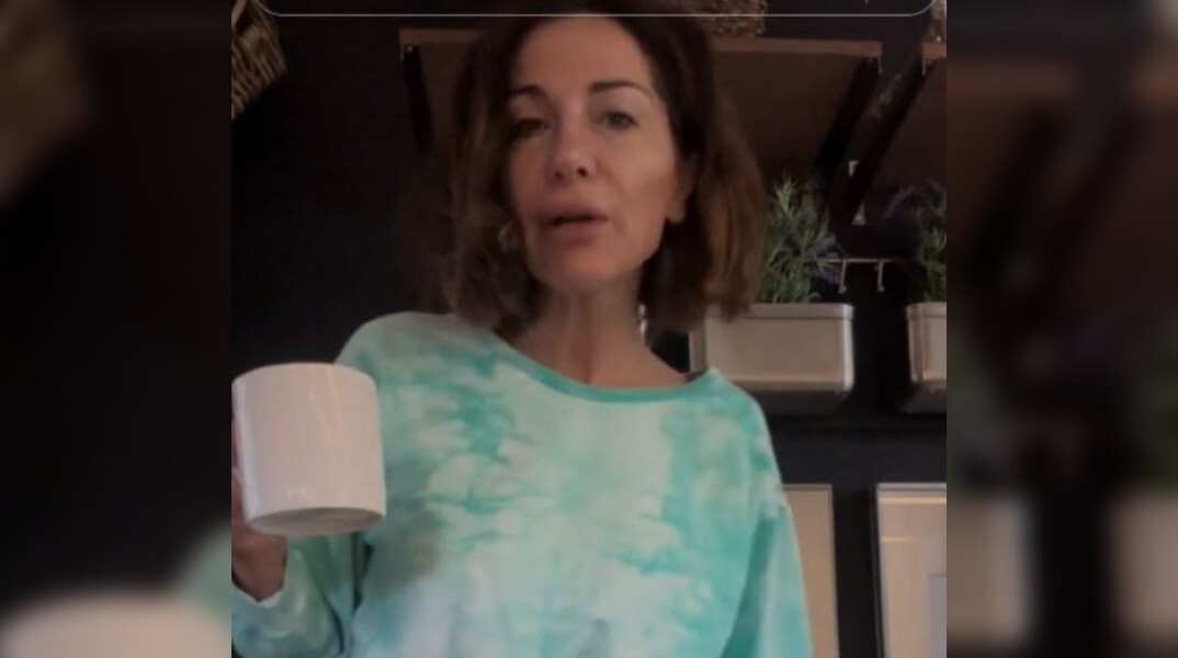 Η «καλημέρα» της Δέσποινας Βανδή στους followers της στο TikTok