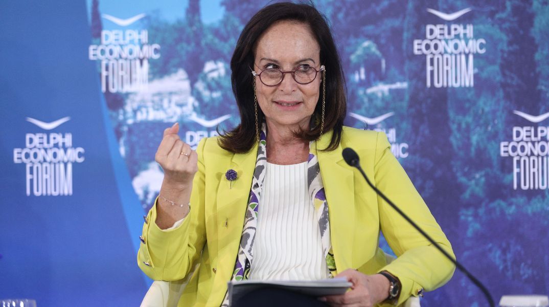 Οικονομικό Φόρουμ Δελφών - Άννα Διαμαντοπούλου: «Ο μετασχηματισμός της εκπαίδευσης δεν είναι μια εθελοντική διαδικασία».