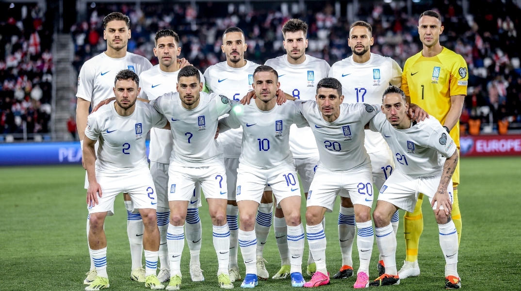 Η ελληνική ποδοσφαιρική αποστολή στη Γεωργία