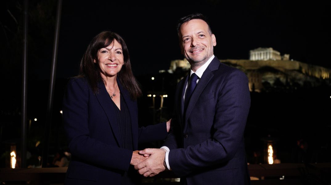 Χάρης Δούκας: Συνάντηση του δημάρχου Αθηναίων με τη δήμαρχο Παρισιού, Αν Ινταλγκό - «Οι αξίες της ειρήνης και της αδελφοσύνης είναι πιο επίκαιρες από ποτέ»