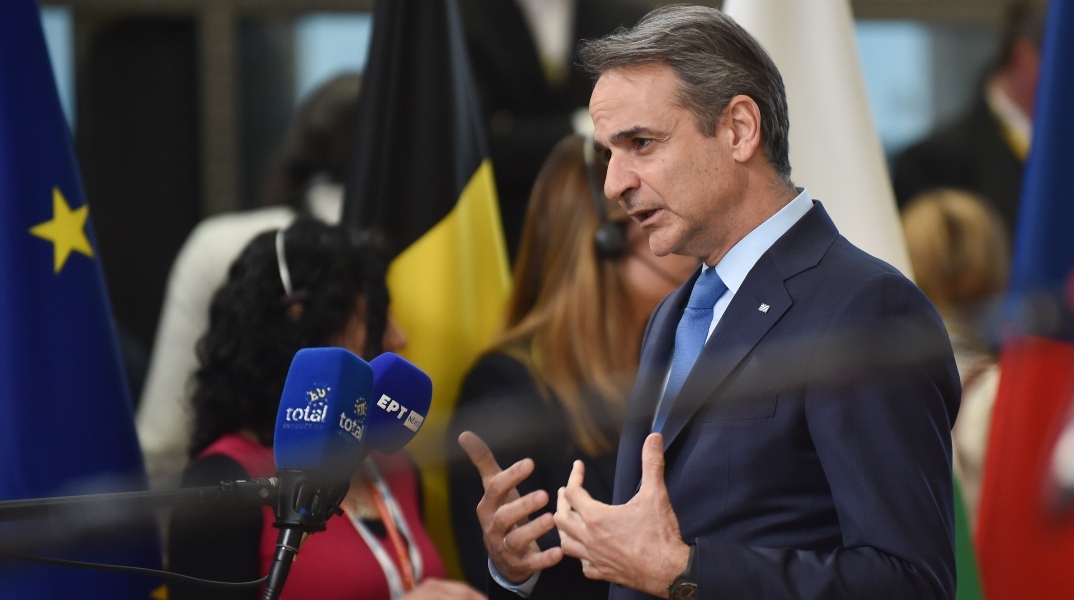 Ο Κυριάκος Μητσοτάκης αναφέρθηκε από τις Βρυξέλλες στη Μέση Ανατολή