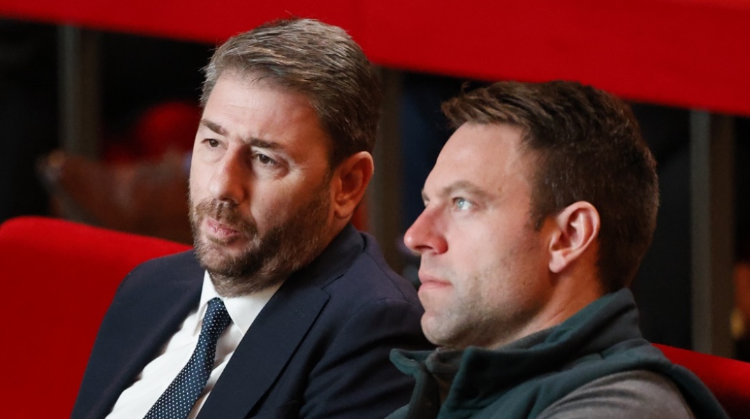 Νίκος Ανδρουλάκης και Στέφανος Κασσελάκης