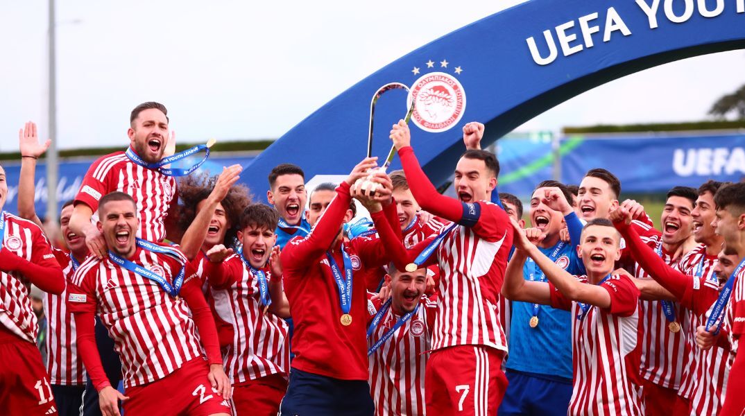 Youth League: Πρωταθλητής Ευρώπης ο Ολυμπιακός - Νίκησε με 3-0 τη Μίλαν και κατέκτησε τον πρώτο τίτλο ελληνικής ομάδας σε διασυλλογική διοργάνωση της UEFA.