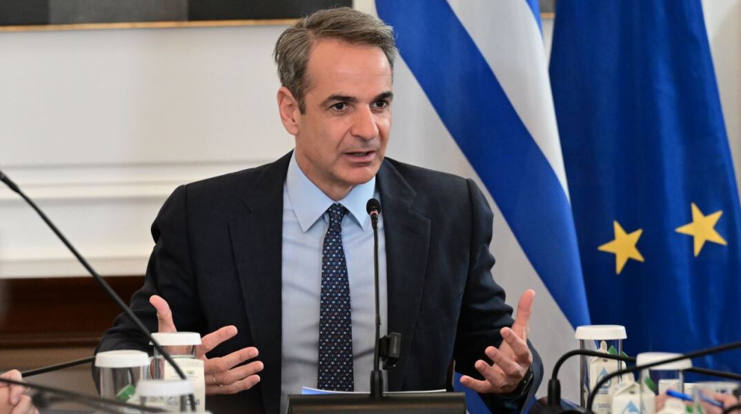 Ο Κυριάκος Μητσοτάκης στο υπουργικό Συμβούλιο