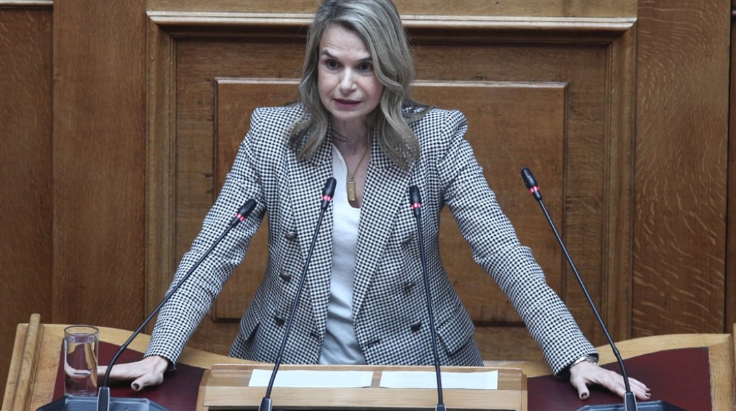 Η βουλεύτρια του ΠΑΣΟΚ, Μιλένα Αποστολάκη
