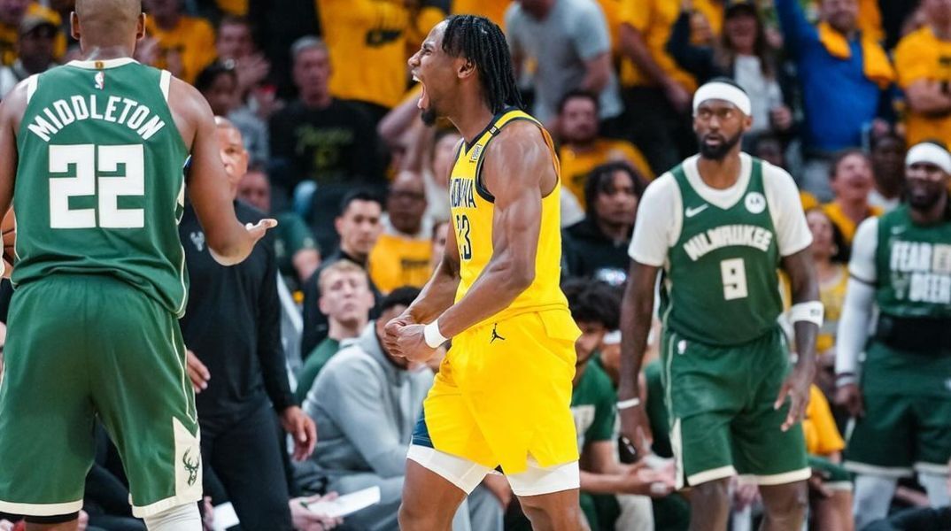 ΝΒΑ: Οι Ιντιάνα Πέισερς απέκλεισαν τους Μιλγουόκι Μπακς από τα play off - Απών ξανά ο τραυματίας Γιάννης Αντετοκούνμπο.