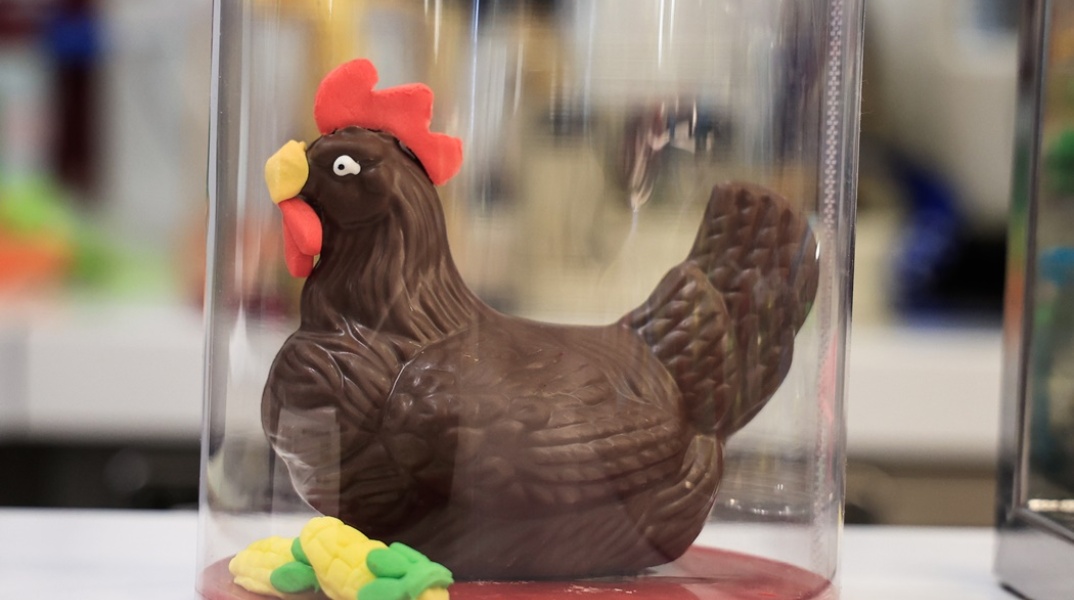 Σοκολατένιο αυγό σε κατάστημα