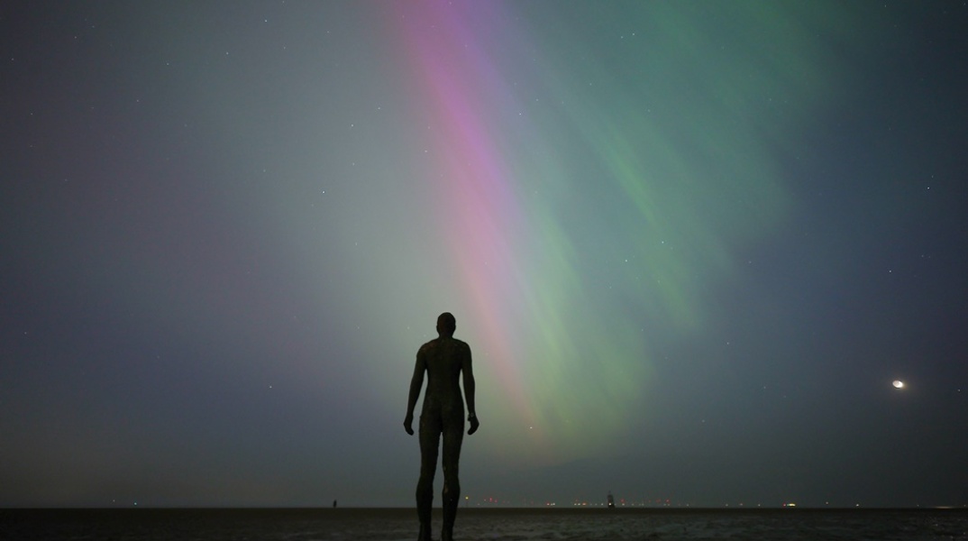 Γεωμαγνητική καταιγίδα - Λήψη φωτογραφίας από τη Βρετανία 