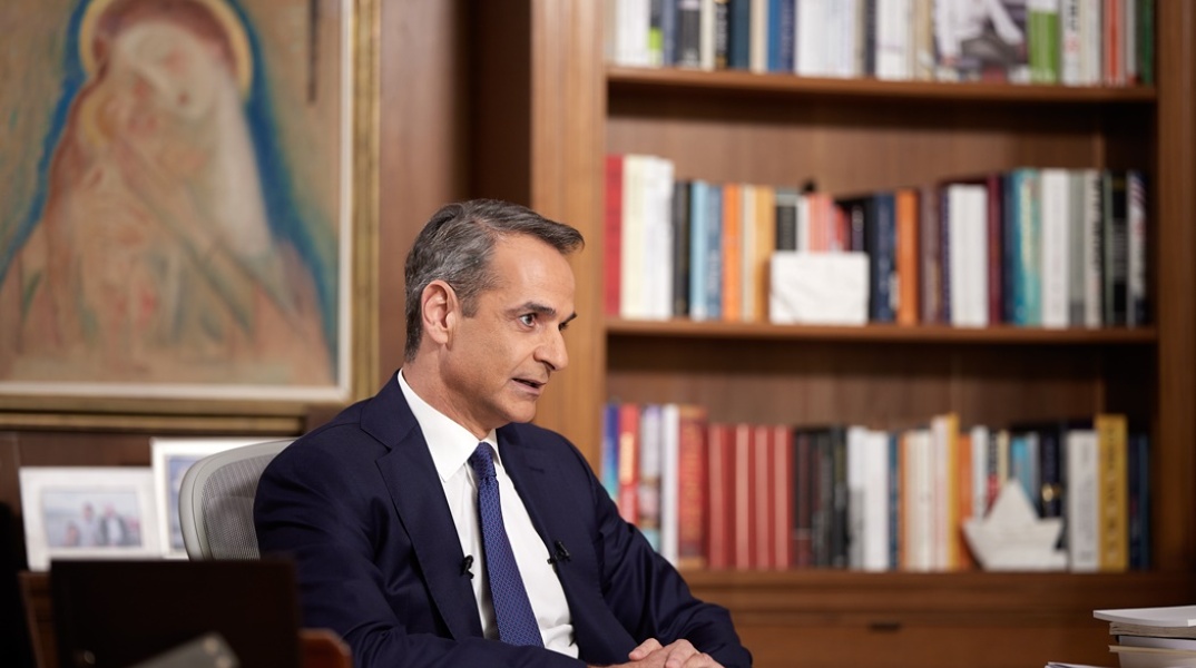 Ο πρωθυπουργός Κυριάκος Μητσοτάκης