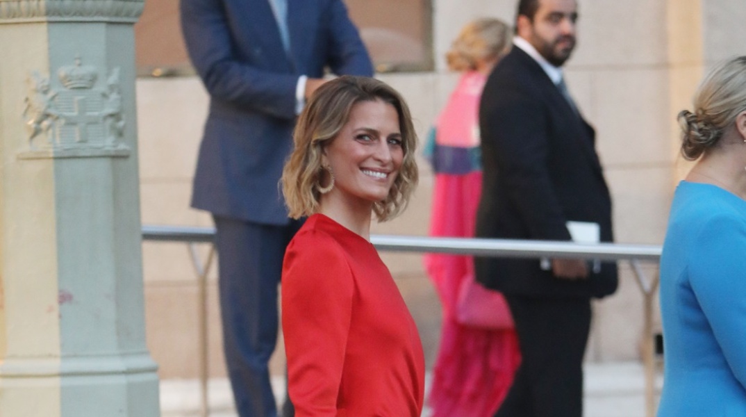 Η Τατιάνα Μπλάτνικ χαμογελαστή σε παλαιότερη δημόσια εμφάνισή της