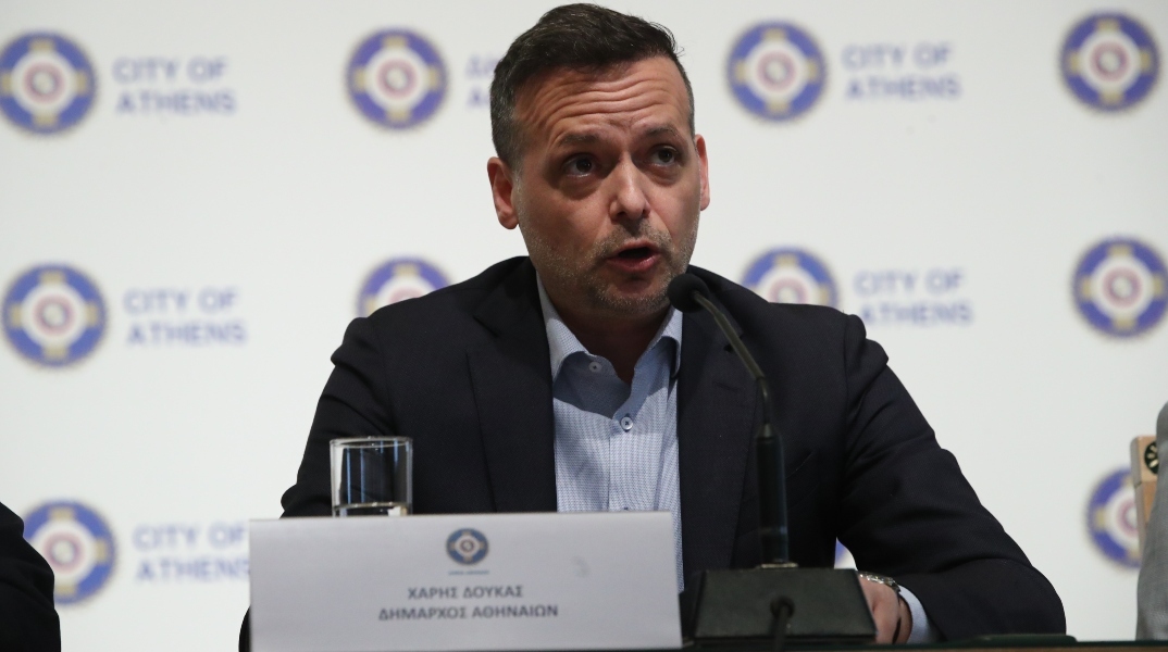 Ο Δήμαρχος Αθηναίων Χάρης Δούκας