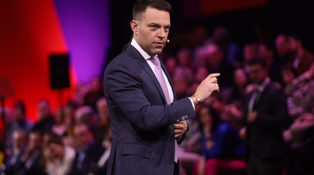 Ο πρόεδρος του ΣΥΡΙΖΑ, Στέφανος Κασσελάκης