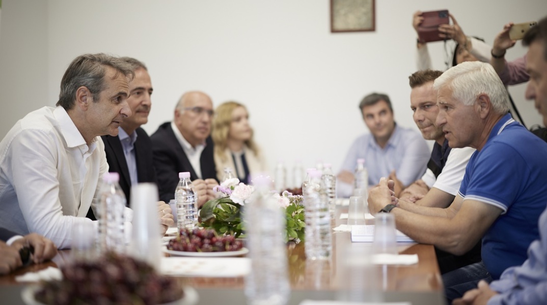 Ο πρωθυπουργός Κυριάκος Μητσοτάκης