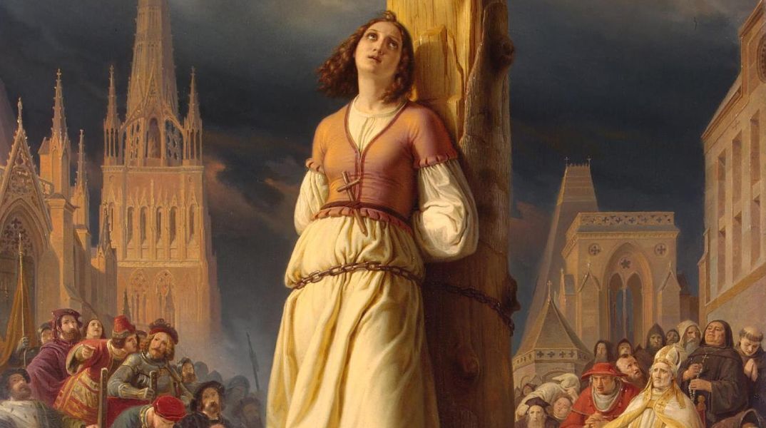 Σαν σήμερα 30 Μαΐου 1431: Η Ζαν Ντ' Αρκ κάηκε στην πυρά - Η Ιωάννα της Λωραίνης αγιοποιήθηκε από την καθολική εκκλησία και ανακηρύχθηκε προστάτιδα της Γαλλίας