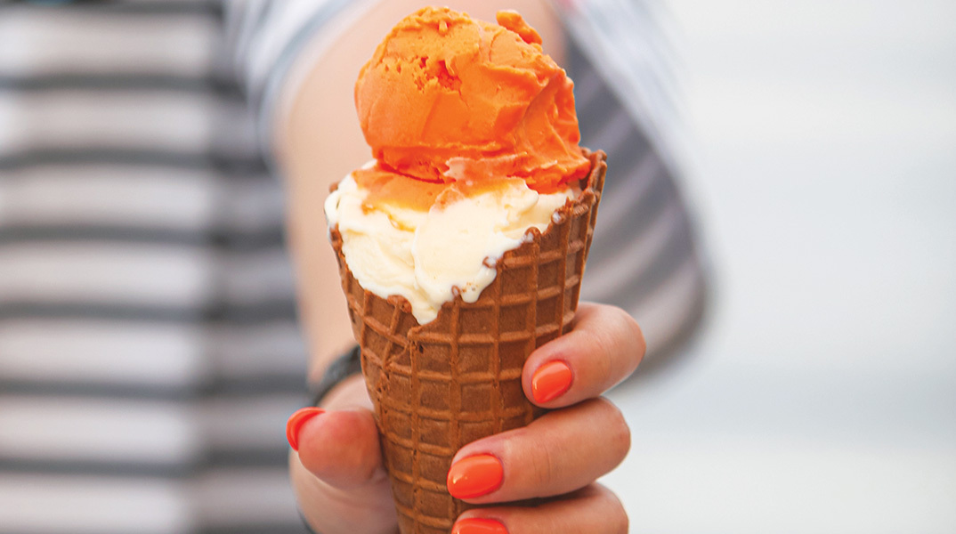 Παγωτά Μπακιρτζή